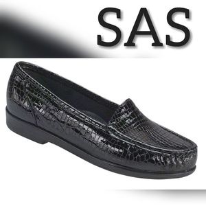 ⬇️💼SAS Shoes "Simplify"Black Patent Moc Sz 8W